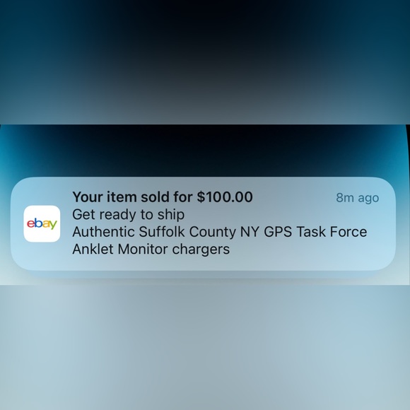 Authentic Suffolk County NY GPS Anklet Monitor🔋💲🅾️🆔🅾️♑️E🅱️🅰️✅4️⃣🅰️🆒💲💯 - Picture 3 of 7